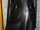 Calzaiuoli Leather Factory (Italy) Long Trench Coat / Jacket - Black - L (46)