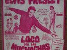 ELVIS PRESLEY - Rare single PERU - LOCO POR LAS MUCHACHAS -  n° 412 - ep