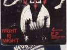 NEUROOT - RIGHT IS MIGHT 4 TRACK EP DUTCH PUNK RARE.