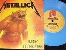Metallica-Jump in the fire/Limited BLUE vinyl 7