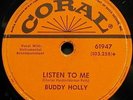 78rpm BUDDY HOLLY ROCK N ROLL CORAL 61947