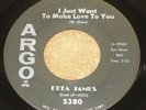 NORTHERN SOUL 45 - ETTA JAMES - At Last / I Just Want To Make Love To You - ORIG
