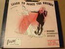 VOGUE PICTURE RECORD Dance The Rhumba 737/738 SET w/ALBUM/Feet APPEARS UNPLAYED