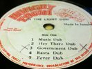 IN THE LIGHT DUB.HUNGRY TOWN.JAH ORIG.HUNGRY SOUND PROD.