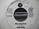 *listen* 70s NORTHERN  Leon Ware 