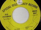 rare R&B Popcorn 45 ELLA FITZGERALD ringo beat VERVE