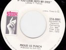 NORTHERN SOUL 45 RPM - PROUD AS PUNCH on STAX RECORDS (PROMO)