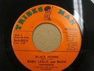 BABA LESLIE AND MARK BLACK HORNS TRIBES MAN 7 INCH RARE ROOTS REGGAE FIERCE
