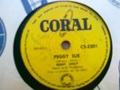 BUDDY HOLLY. PEGGY SUE // EVERYDAY. CORAL 78rpm. N.Z.