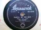 CRICKETS. THAT'LL BE THE DAY. BRUNSWICK 78rpm. N.Z.