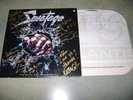 SAVATAGE POWER OF THE NIGHT 1985 LP AUTOGRAPHED BY ENTIRE BAND MUST SEE CHEAP