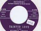 NORTHERN-GLORIA JONES-TAINTED LOVE/MY BAD BOYS COMIN HOME-US CHAMPION