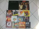 AC/DC Alben 2 LPs  12 Singles vinyl Hells Bells Whole Lotta Rosie uvm