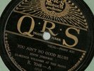 Edith Johnson with Clarence Williams, You Ain't No Good Blues, QRS 7048 78 rpm