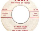 VERY RARE KILLER ROCKABILLY 45   THE ROYAL DRIFTERS    LITTLE LINDA & 5 WHY HARD