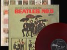 Beatles No.5/Red wax 1st issue Japan OR-7103 '65 Odeon