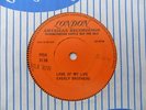 The Everly Brothers - Love Of My Life - London MSK 3138 UK single sided demo