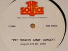 Pat Travers Band - Source Concert 1980 2 LP Live Radio Show