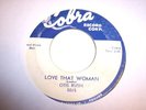 OTIS RUSH LOVE THAT WOMAN JUMP SISTER BESSIE COBRA 5015 BLUE WHITE LBL 45 RPM VG