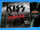 Kiss - Revenge - BRAZIL LP 1992 - BLACK LP - RARE PRESS