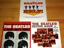 Collection 3 BEATLES LPs - Second Album - Help - Hard Day's Night - CAPITOL