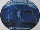 LP Metallica Ride the Lightning NO BARCODE PICTURE DISC
