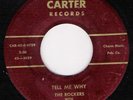 Rare DooWop - The Rockers on Carter 3029 - original 1st press maroon - NR - HEAR
