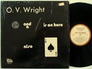 O.V. WRIGHT Nickel And Nail MCA PRESS R&B DEEP SOUL FUNK LP