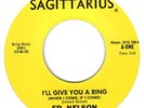  MODERN SOUL / FUNK   ED NELSON   I'LL GIVE YOU A RING   SAGITTARIUS M-