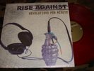 RISE AGAINST revolutions LP RED CV sxe comeback kid dynamite nofx black flag