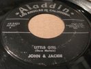 (HEAR) JOHN & JACKIE Little Girl ALADDIN Original 45 Rockabilly Bopper Rocker