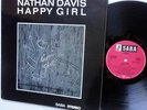 NATHAN DAVIS Happy Girl LP German gatefold Larry Young on piano