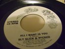 SLY, SLICK & WICKED All I Want Is You MODERN SOUL 45 DJ VG++