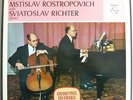 PHILIPS HI-FI STEREO ORIG 2LP BEETHOVEN compl sonatas ROSTROPOVICH RICHTER MINT