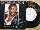 Autographed GEORGE BENSON IN YOUR EYES Signed 7” 45 Single POP