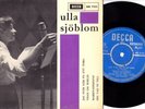Léo Férré et Boris Vian - versions Suédoises - Rare 45T EP Suéde 1956