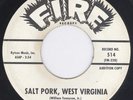 Dr. Horse Salt Pork West Virginia  BLACK ROCKER BLUES WILD HIPSTER 45 HEAR