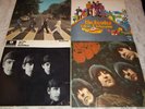 THE BEATLES - RUBBER SOUL,WITH THE BEATLES,ABBEY ROAD AND YELLOW SUBMARINE