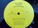 RICARDO   RANDOM BOOGIE RAP from BALTIMORE on MILLIONAIRE   HEAR IT