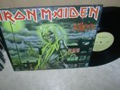 *IRON MAIDEN *VERY RARE* FRENCH LP* KILLERS* BACK COVER DIFFERENT*FAME EDITION**