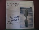 LINN RECORDS.AKH 007.CAROL KIDD.The Night We Called it...RARE AUDIOPHILE LP.1990
