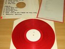 DR FEELGOOD RARE UK WHITE LABEL RED VINYL TEST PRESSING 1982 'FAST WOMEN' ALBUM