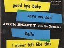 EP JACK SCOTT - GOOD BYE BABY - 1960