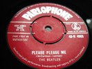 BEATLES PLEASE PLEASE ME  UK 1st ISSUE RED LABEL EXCELLENT HARDLY USED COPY