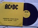 AC/DC  Legendary Traks Never Head Before Live Vol.2  LP England   