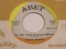LUCILLE MATHIS i'm not your regular woman A-BET 9427 rare northern soul HEAR IT