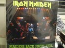 IRON MAIDEN - MAIDENS BACK FROM HELL DOUBLE LIVE 86 LP