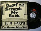 Rare German 45 SLIM HARPO Baby Scratch My Back POLYDOR