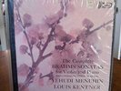 COMPLETE BRAHMS SONATAS FOR VIOLIN AND PIANO Yehudi Menuhin EMI CAPITOL GBR 4142