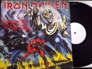 IRON MAIDEN RARE NUMBER OF THE BEAST W/L LP TEST PRESSING